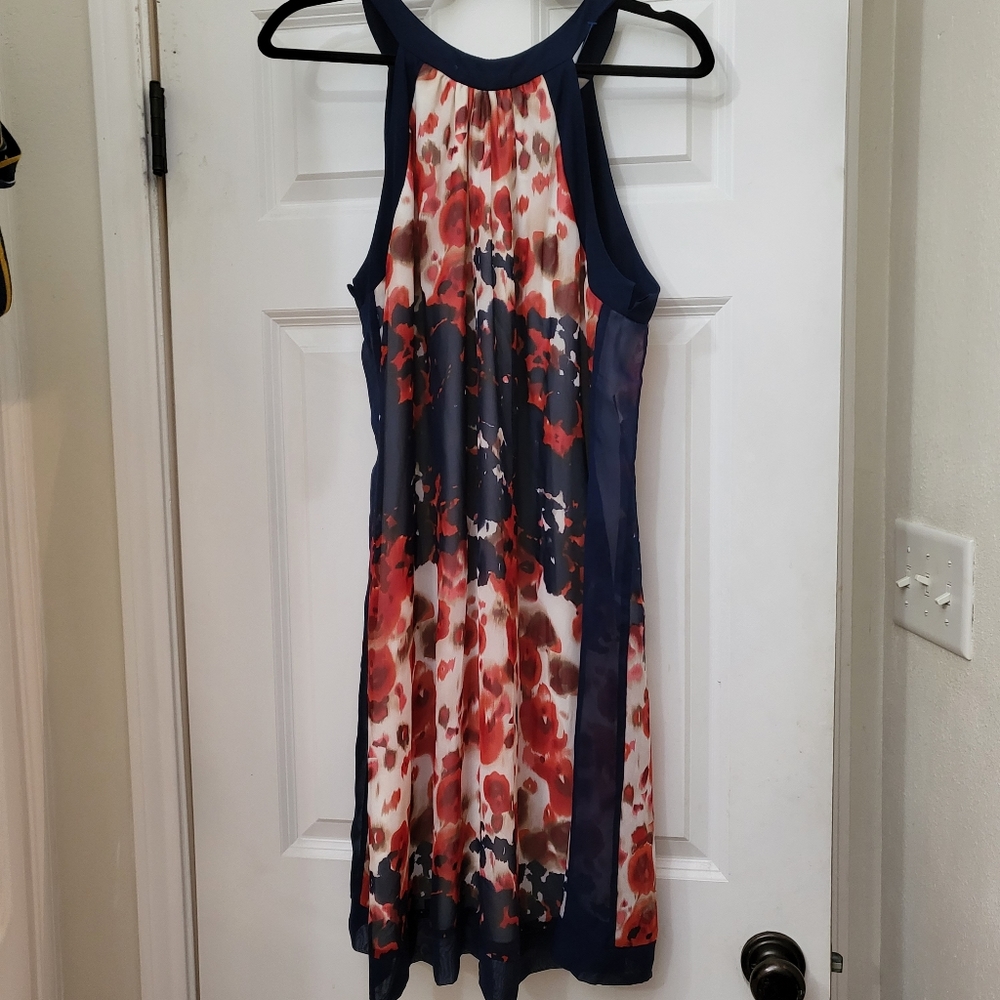 🍑 jonathan Martin silk scarf dress